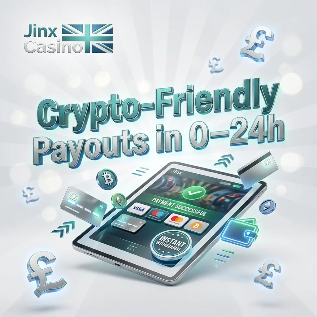 Crypto-FriendlyPayouts in 0–24h